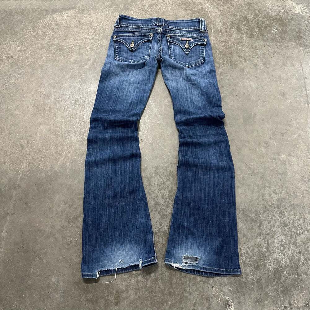 Hudson Low Rise Flared Denim Jeans Size 24